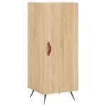 vidaXL Dulap înalt, stejar sonoma, 34,5x34x180 cm, lemn prelucrat
