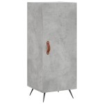 vidaXL Dulap înalt, gri beton, 34,5x34x180 cm, lemn prelucrat vidaXL Dulap înalt, gri beton, 34,5x34x180 cm, lemn prelucrat