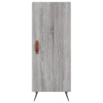 vidaXL Dulap înalt, gri sonoma, 34,5x34x180 cm, lemn prelucrat