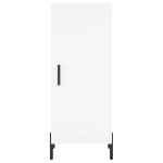 vidaXL Dulap înalt, alb, 34,5x34x180 cm, lemn prelucrat vidaXL Dulap înalt, alb, 34,5x34x180 cm, lemn prelucrat