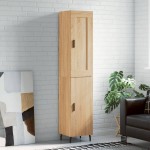 vidaXL Dulap înalt, stejar sonoma, 34,5x34x180 cm, lemn prelucrat vidaXL Dulap înalt, stejar sonoma, 34,5x34x180 cm, lemn prelucrat