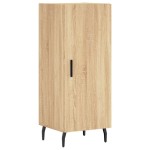 vidaXL Dulap înalt, stejar sonoma, 34,5x34x180 cm, lemn prelucrat vidaXL Dulap înalt, stejar sonoma, 34,5x34x180 cm, lemn prelucrat
