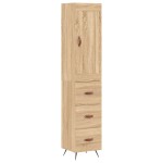 vidaXL Dulap înalt, stejar sonoma, 34,5x34x180 cm, lemn prelucrat vidaXL Dulap înalt, stejar sonoma, 34,5x34x180 cm, lemn prelucrat