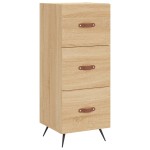 vidaXL Dulap înalt, stejar sonoma, 34,5x34x180 cm, lemn prelucrat vidaXL Dulap înalt, stejar sonoma, 34,5x34x180 cm, lemn prelucrat