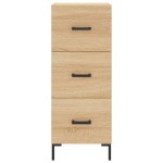 vidaXL Dulap înalt, stejar sonoma, 34,5x34x180 cm, lemn prelucrat