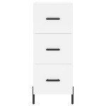 vidaXL Dulap înalt, alb, 34,5x34x180 cm, lemn prelucrat vidaXL Dulap înalt, alb, 34,5x34x180 cm, lemn prelucrat
