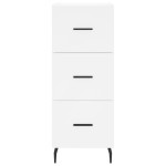 vidaXL Dulap înalt, alb, 34,5x34x180 cm, lemn prelucrat vidaXL Dulap înalt, alb, 34,5x34x180 cm, lemn prelucrat