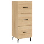 vidaXL Dulap înalt, stejar sonoma, 34,5x34x180 cm, lemn prelucrat