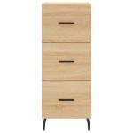 vidaXL Dulap înalt, stejar sonoma, 34,5x34x180 cm, lemn prelucrat