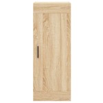 vidaXL Dulap înalt, stejar sonoma, 34,5x34x180 cm, lemn prelucrat
