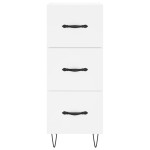 vidaXL Dulap înalt, alb, 34,5x34x180 cm, lemn prelucrat vidaXL Dulap înalt, alb, 34,5x34x180 cm, lemn prelucrat