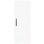 vidaXL Dulap înalt, alb, 34,5x34x180 cm, lemn prelucrat vidaXL Dulap înalt, alb, 34,5x34x180 cm, lemn prelucrat