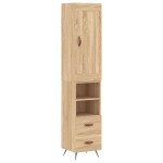 vidaXL Dulap înalt, stejar sonoma, 34,5x34x180 cm, lemn prelucrat vidaXL Dulap înalt, stejar sonoma, 34,5x34x180 cm, lemn prelucrat