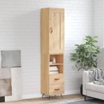 vidaXL Dulap înalt, stejar sonoma, 34,5x34x180 cm, lemn prelucrat vidaXL Dulap înalt, stejar sonoma, 34,5x34x180 cm, lemn prelucrat
