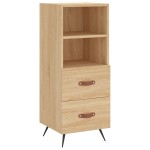 vidaXL Dulap înalt, stejar sonoma, 34,5x34x180 cm, lemn prelucrat vidaXL Dulap înalt, stejar sonoma, 34,5x34x180 cm, lemn prelucrat