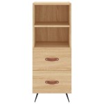 vidaXL Dulap înalt, stejar sonoma, 34,5x34x180 cm, lemn prelucrat vidaXL Dulap înalt, stejar sonoma, 34,5x34x180 cm, lemn prelucrat