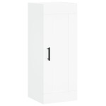 vidaXL Dulap înalt, alb, 34,5x34x180 cm, lemn prelucrat vidaXL Dulap înalt, alb, 34,5x34x180 cm, lemn prelucrat