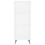 vidaXL Dulap înalt, alb, 34,5x34x180 cm, lemn prelucrat vidaXL Dulap înalt, alb, 34,5x34x180 cm, lemn prelucrat