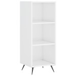 vidaXL Dulap înalt, alb extralucios, 34,5x34x180 cm, lemn prelucrat vidaXL Dulap înalt, alb extralucios, 34,5x34x180 cm, lemn prelucrat