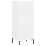 vidaXL Dulap înalt, alb, 34,5x34x180 cm, lemn prelucrat vidaXL Dulap înalt, alb, 34,5x34x180 cm, lemn prelucrat