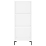 vidaXL Dulap înalt, alb, 34,5x34x180 cm, lemn prelucrat vidaXL Dulap înalt, alb, 34,5x34x180 cm, lemn prelucrat