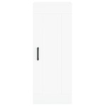vidaXL Dulap înalt, alb, 34,5x34x180 cm, lemn prelucrat vidaXL Dulap înalt, alb, 34,5x34x180 cm, lemn prelucrat