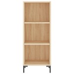 vidaXL Dulap înalt, stejar sonoma, 34,5x34x180 cm, lemn prelucrat vidaXL Dulap înalt, stejar sonoma, 34,5x34x180 cm, lemn prelucrat