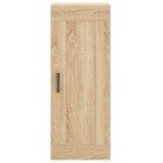 vidaXL Dulap înalt, stejar sonoma, 34,5x34x180 cm, lemn prelucrat vidaXL Dulap înalt, stejar sonoma, 34,5x34x180 cm, lemn prelucrat