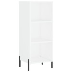 vidaXL Dulap înalt, alb, 34,5x34x180 cm, lemn prelucrat vidaXL Dulap înalt, alb, 34,5x34x180 cm, lemn prelucrat