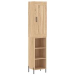 vidaXL Dulap înalt, stejar sonoma, 34,5x34x180 cm, lemn prelucrat vidaXL Dulap înalt, stejar sonoma, 34,5x34x180 cm, lemn prelucrat