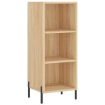 vidaXL Dulap înalt, stejar sonoma, 34,5x34x180 cm, lemn prelucrat vidaXL Dulap înalt, stejar sonoma, 34,5x34x180 cm, lemn prelucrat