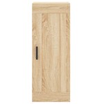 vidaXL Dulap înalt, stejar sonoma, 34,5x34x180 cm, lemn prelucrat vidaXL Dulap înalt, stejar sonoma, 34,5x34x180 cm, lemn prelucrat