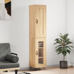 vidaXL Dulap înalt, stejar sonoma, 34,5x34x180 cm, lemn prelucrat vidaXL Dulap înalt, stejar sonoma, 34,5x34x180 cm, lemn prelucrat