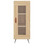 vidaXL Dulap înalt, stejar sonoma, 34,5x34x180 cm, lemn prelucrat vidaXL Dulap înalt, stejar sonoma, 34,5x34x180 cm, lemn prelucrat