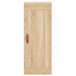 vidaXL Dulap înalt, stejar sonoma, 34,5x34x180 cm, lemn prelucrat vidaXL Dulap înalt, stejar sonoma, 34,5x34x180 cm, lemn prelucrat