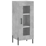 vidaXL Dulap înalt, gri beton, 34,5x34x180 cm, lemn prelucrat vidaXL Dulap înalt, gri beton, 34,5x34x180 cm, lemn prelucrat