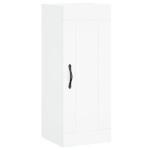 vidaXL Dulap înalt, alb, 34,5x34x180 cm, lemn prelucrat vidaXL Dulap înalt, alb, 34,5x34x180 cm, lemn prelucrat