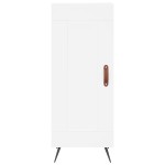 vidaXL Dulap înalt, alb, 34,5x34x180 cm, lemn prelucrat vidaXL Dulap înalt, alb, 34,5x34x180 cm, lemn prelucrat