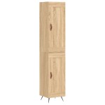 vidaXL Dulap înalt, stejar sonoma, 34,5x34x180 cm, lemn prelucrat vidaXL Dulap înalt, stejar sonoma, 34,5x34x180 cm, lemn prelucrat