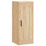 vidaXL Dulap înalt, stejar sonoma, 34,5x34x180 cm, lemn prelucrat