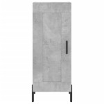 vidaXL Dulap înalt, gri beton, 34,5x34x180 cm, lemn prelucrat vidaXL Dulap înalt, gri beton, 34,5x34x180 cm, lemn prelucrat