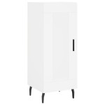 vidaXL Dulap înalt, alb, 34,5x34x180 cm, lemn prelucrat vidaXL Dulap înalt, alb, 34,5x34x180 cm, lemn prelucrat