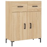 vidaXL Dulap înalt, stejar sonoma, 69,5x34x180 cm, lemn compozit vidaXL Dulap înalt, stejar sonoma, 69,5x34x180 cm, lemn compozit