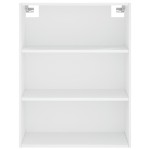 vidaXL Dulap înalt, alb, 69,5x34x180 cm, lemn compozit