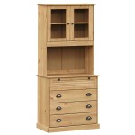 vidaXL Dulap înalt VIGO, 80x40x176 cm, lemn masiv de pin vidaXL Dulap înalt VIGO, 80x40x176 cm, lemn masiv de pin