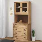vidaXL Dulap înalt VIGO, 80x40x176 cm, lemn masiv de pin vidaXL Dulap înalt VIGO, 80x40x176 cm, lemn masiv de pin