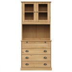 vidaXL Dulap înalt VIGO, 80x40x176 cm, lemn masiv de pin vidaXL Dulap înalt VIGO, 80x40x176 cm, lemn masiv de pin