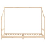 vidaXL Cadru pat pentru copii, 2x(80x200) cm, lemn masiv de pin vidaXL Cadru pat pentru copii, 2x(80x200) cm, lemn masiv de pin