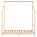vidaXL Cadru de pat pentru copii, 2x(70x140) cm, lemn masiv de pin vidaXL Cadru de pat pentru copii, 2x(70x140) cm, lemn masiv de pin