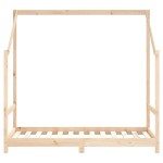 vidaXL Cadru de pat pentru copii, 2x(80x160) cm, lemn masiv de pin vidaXL Cadru de pat pentru copii, 2x(80x160) cm, lemn masiv de pin